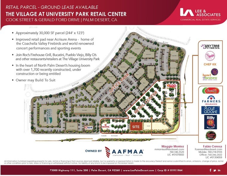 Primary Photo Of 36901 Cook St, Palm Desert Land For Lease