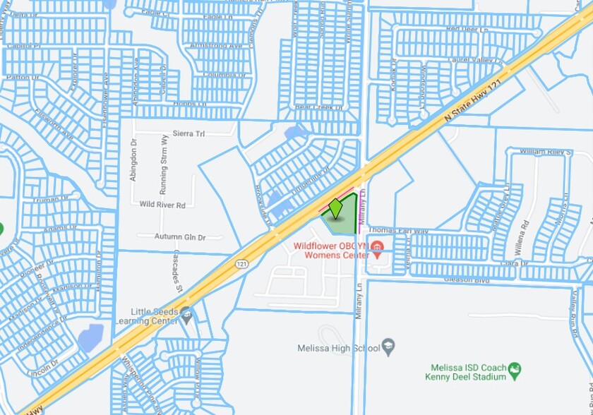 Primary Photo Of SWQ of Highway 121 & Milrany Ln, Melissa Land For Sale