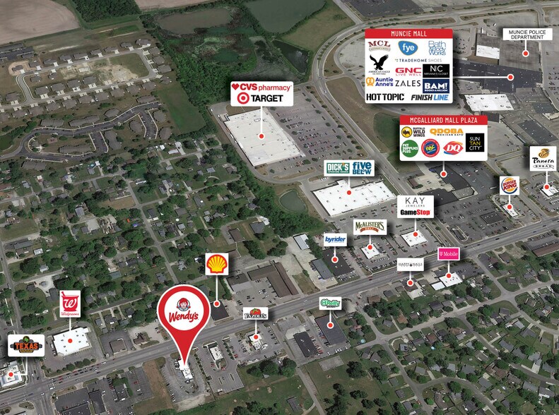 More Photos Of 223 E Mcgalliard Rd, Muncie Fast Food For Sale