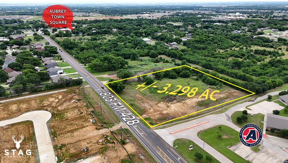 More Photos Of 803 FM428, Aubrey Land For Sale