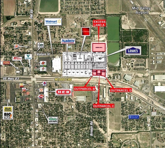 More Photos Of 1015 E Expressway 83, Weslaco Land For Sale