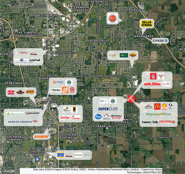 More Photos Of 6925 S Franklin Rd, Indianapolis Freestanding For Lease