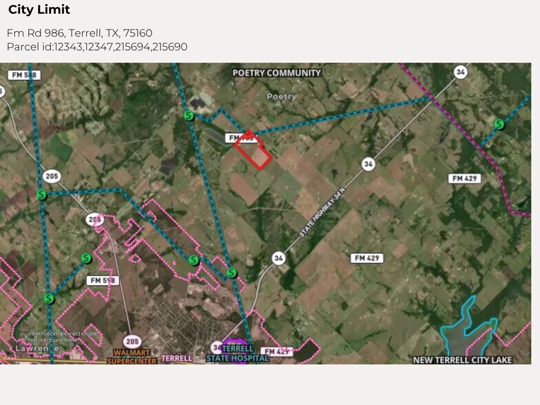More Photos Of FM 986 Rd, Terrell Land For Lease