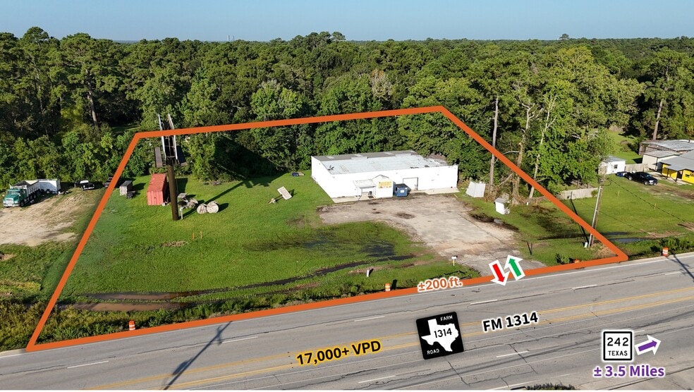 More Photos Of 17018 FM 1314, Conroe Warehouse For Sale