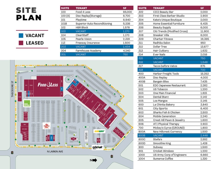 More Photos Of 1701-1799 N Larkin Ave, Crest Hill General Retail For Sale