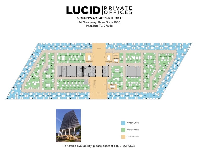 More Photos Of 24 Greenway Plz, Houston Office For Lease