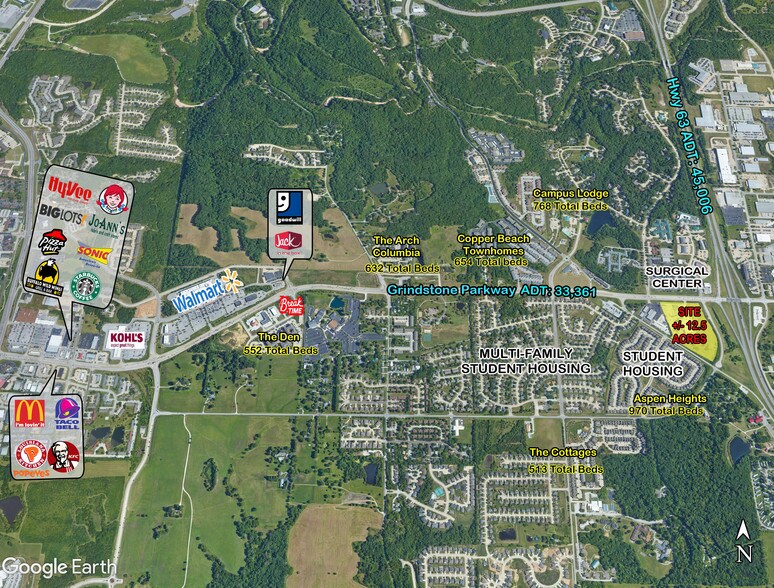 More Photos Of Highway 63 @ Grindstone Pkwy, Columbia Land For Lease