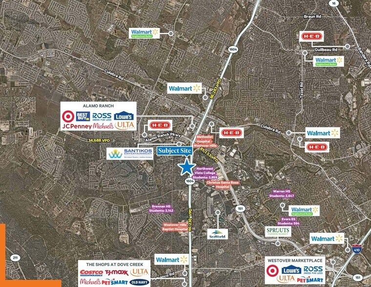 More Photos Of Loop 1604 & Valley Meadow Road, San Antonio Land For Sale
