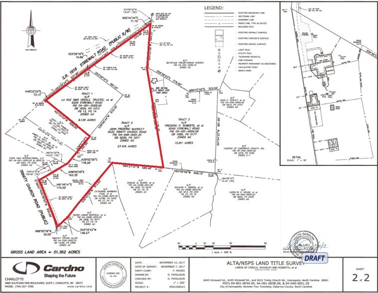 More Photos Of 00 Stirewalt Rd & Trinity Church Rd, Kannapolis Land For Sale