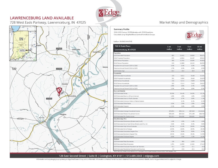 More Photos Of 728 W Eads Pky, Lawrenceburg Land For Sale