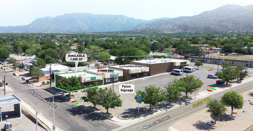 Primary Photo Of 11601-11619 Menaul Blvd NE, Albuquerque Freestanding For Lease