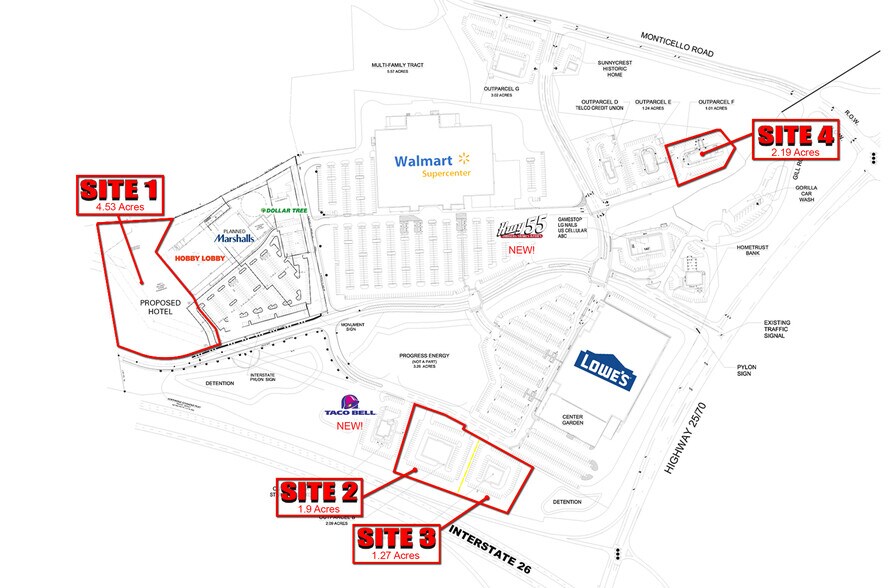 More Photos Of 99999 Northridge Commons Pky, Weaverville Land For Sale