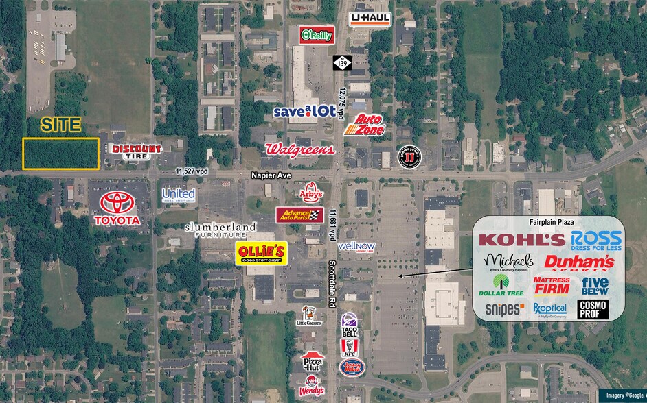 Primary Photo Of 604 E Napier Ave, Benton Harbor Land For Sale