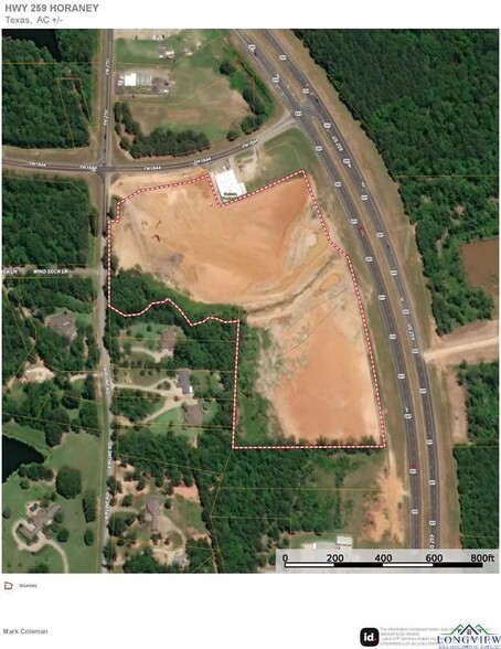 Primary Photo Of CORNER FM 1844 AND 259 hwy, Longview Land For Sale