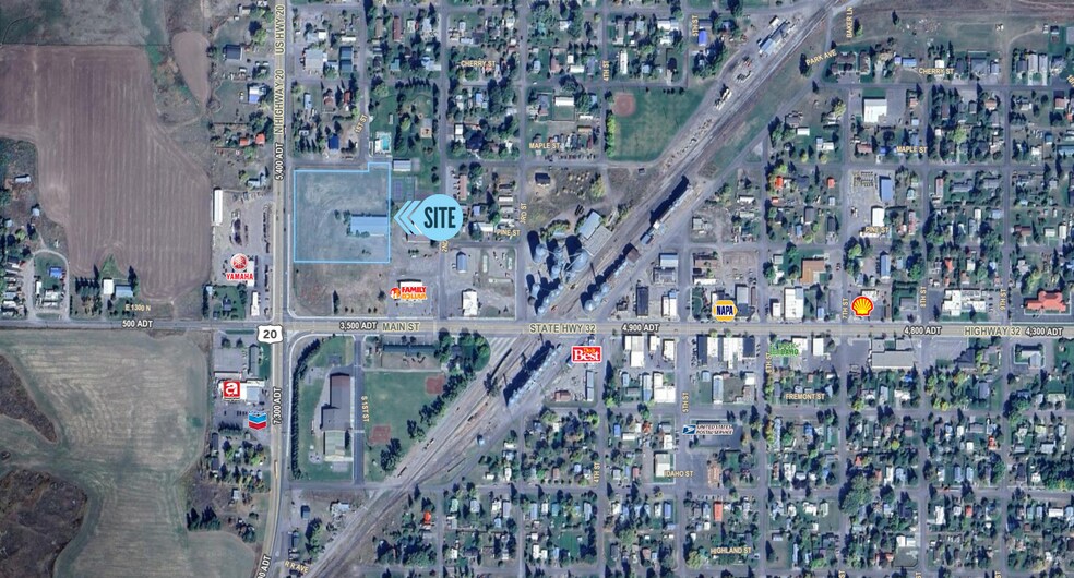 Primary Photo Of Highway 20 & Main St., Ashton Light Manufacturing For Lease