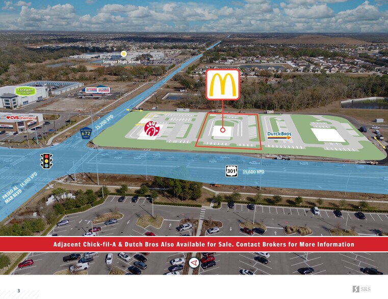 More Photos Of SEC of Balm Road and U.S. Highway 301, Riverview Fast Food For Sale