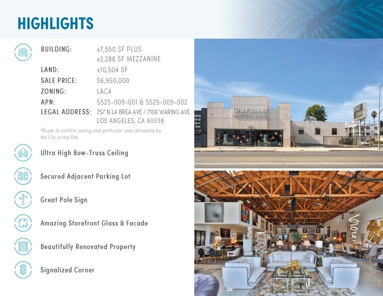 More Photos Of 757 N La Brea Ave, Los Angeles Storefront For Sale