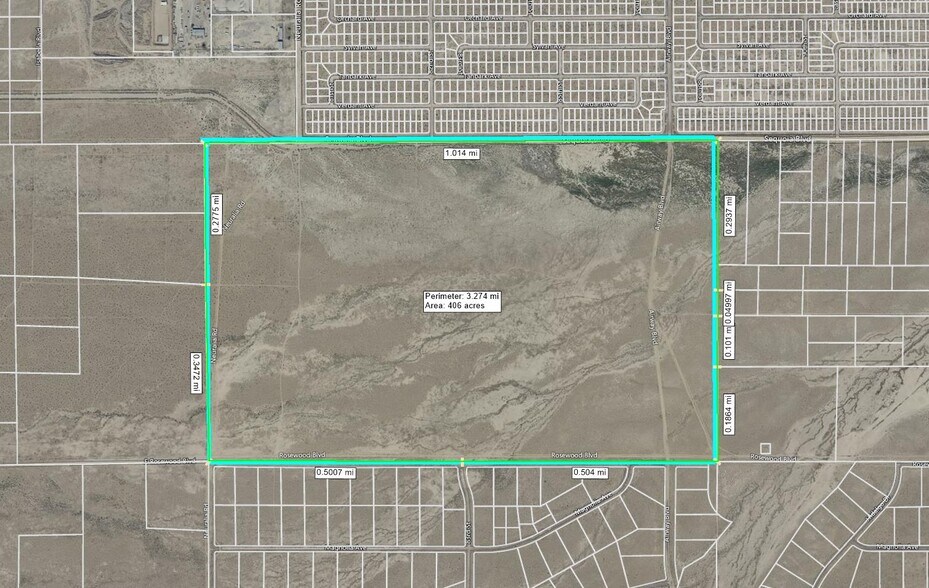 Primary Photo Of SWC Airway Boulevard & Sequoia Boulevard Blvd, California City Land For Sale