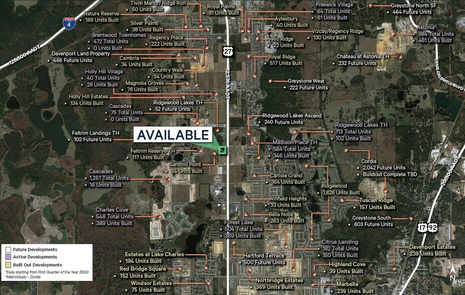 More Photos Of SWC US Hwy 27 @ Sand Hill Rd, Davenport Land For Lease