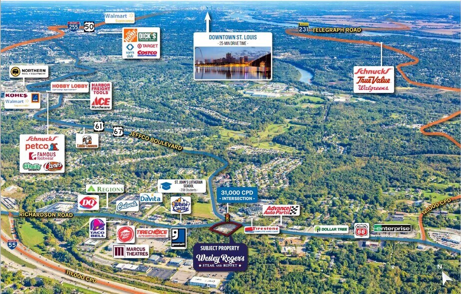 More Photos Of 3601 Jeffco Blvd, Arnold General Retail For Sale