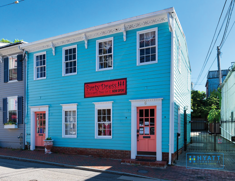 Primary Photo Of 6 Fleet St, Annapolis Storefront Retail Residential For Sale