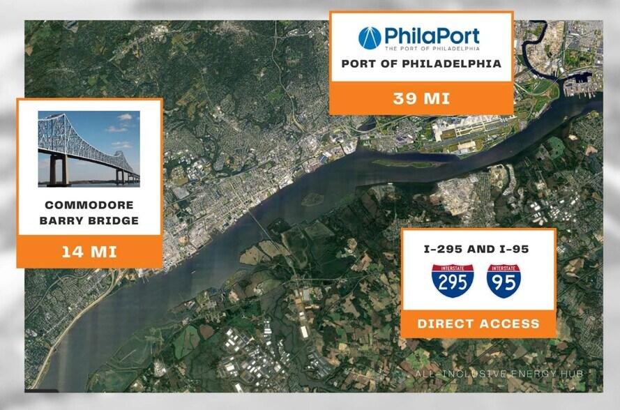 More Photos Of 200 N Repauno Ave, Gibbstown Land For Lease