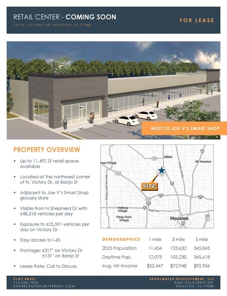 Primary Photo Of 750 N Victory Dr, Houston General Retail For Lease