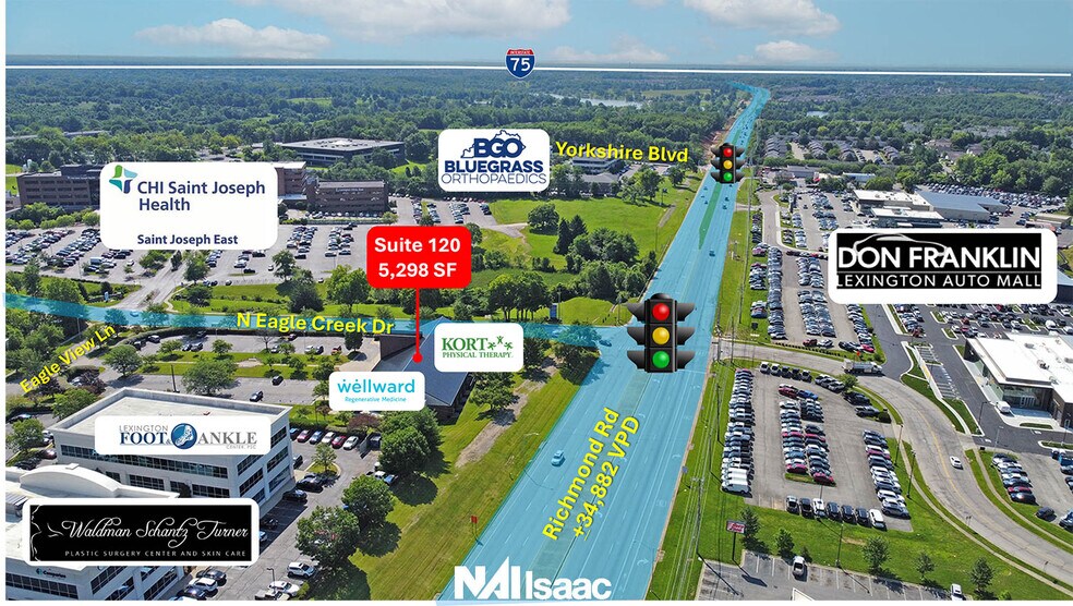 More Photos Of 101 N Eagle Creek Dr, Lexington Medical For Lease