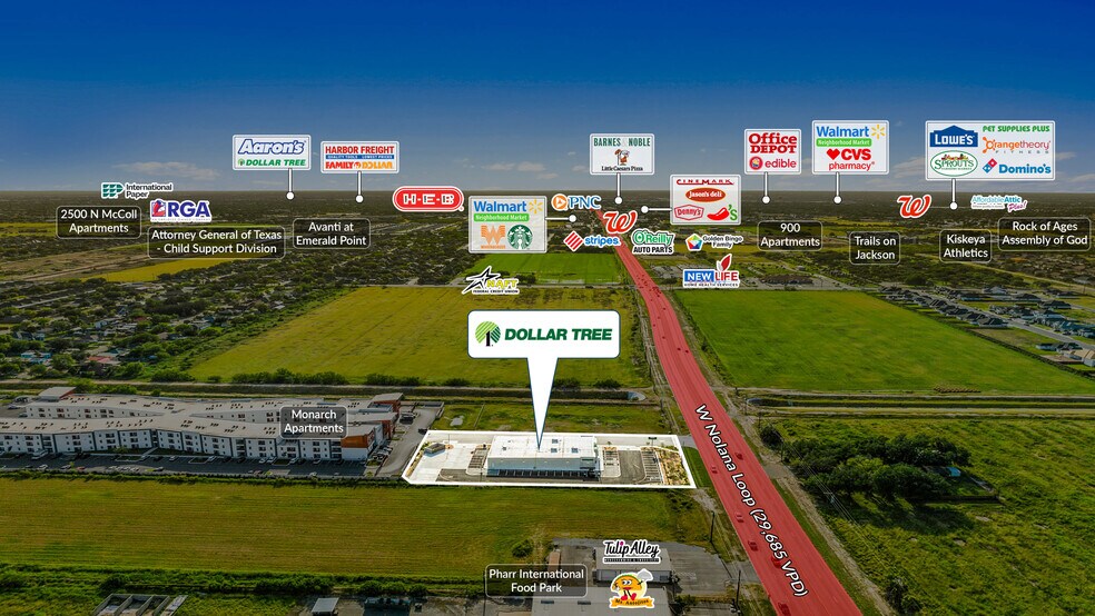 More Photos Of 701 W Nolana Loop, Pharr Department Store For Sale