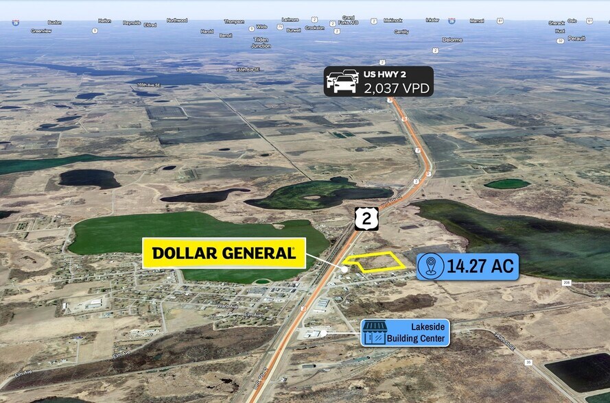 More Photos Of adj. to 209 U.S. 2, Erskine Land For Sale