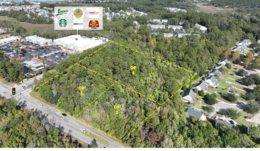 Primary Photo Of Highway 41 @ Wood Park Drive, Mount Pleasant Land For Lease