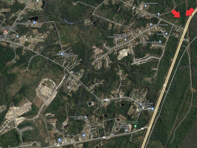 More Photos Of US 17 & SR 1532 Wilmington Hwy, Holly Ridge Land For Sale