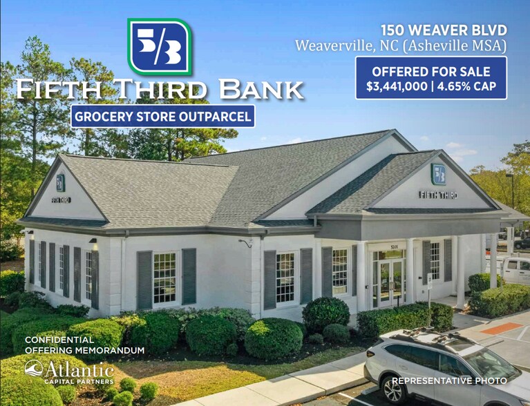 Primary Photo Of 150 Weaver Blvd, Weaverville Bank For Sale