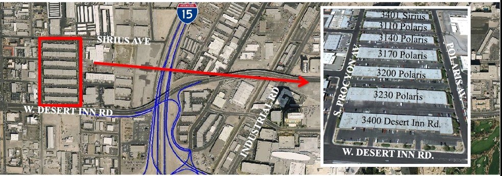 More Photos Of 3200 Polaris Ave, Las Vegas Light Distribution For Lease