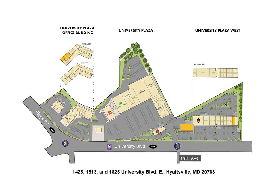 More Photos Of 1501-1535 University Blvd, Hyattsville Storefront For Lease