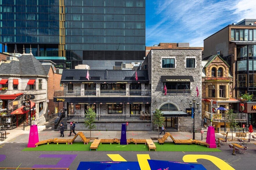 More Photos Of 1441-1449 Rue Crescent, Montréal Restaurant For Lease