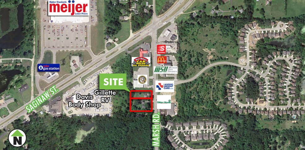 More Photos Of 16944-16964 Marsh Rd, Haslett Land For Sale