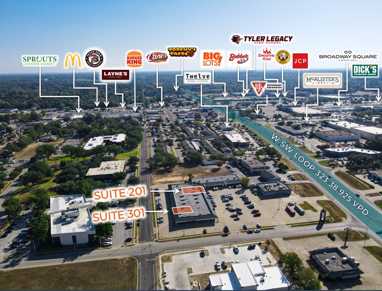 More Photos Of 535 SW Loop 323, Tyler Unknown For Lease