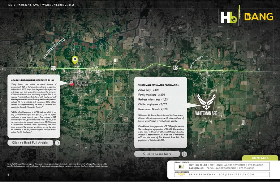 More Photos Of 133 E Parsons Ave, Warrensburg Land For Lease