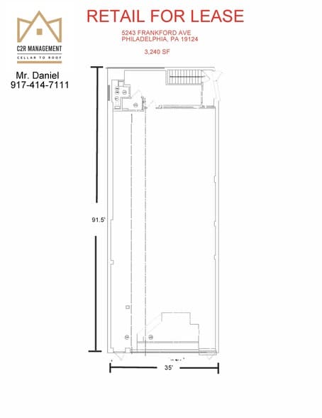 More Photos Of 5243 Frankford Ave, Philadelphia Storefront For Lease