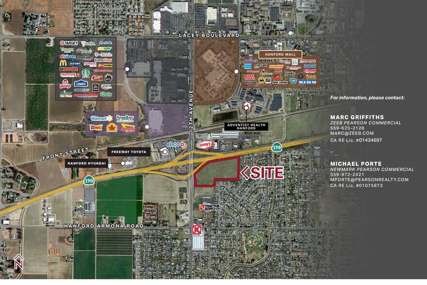 More Photos Of 10715 12th Ave, Hanford Land For Sale