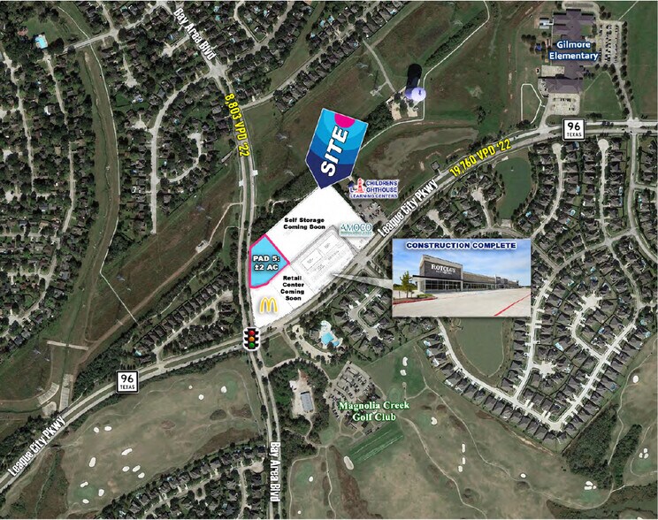More Photos Of Bay Area Blvd & League City Parkway, League City Land For Sale