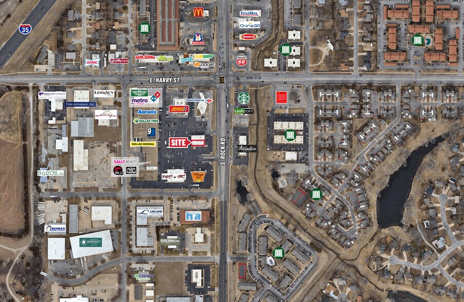 More Photos Of 1655 S Rock Rd, Wichita Freestanding For Lease