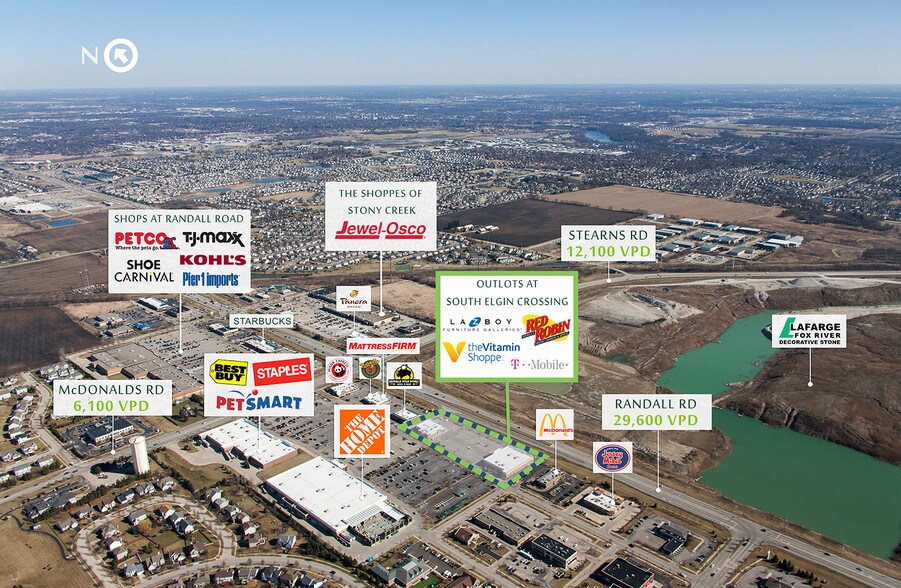 More Photos Of 414-420 S Randall Rd, South Elgin General Retail For Lease