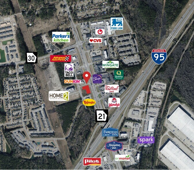 More Photos Of 308 Magellan Blvd, Port Wentworth Storefront Retail Office For Lease