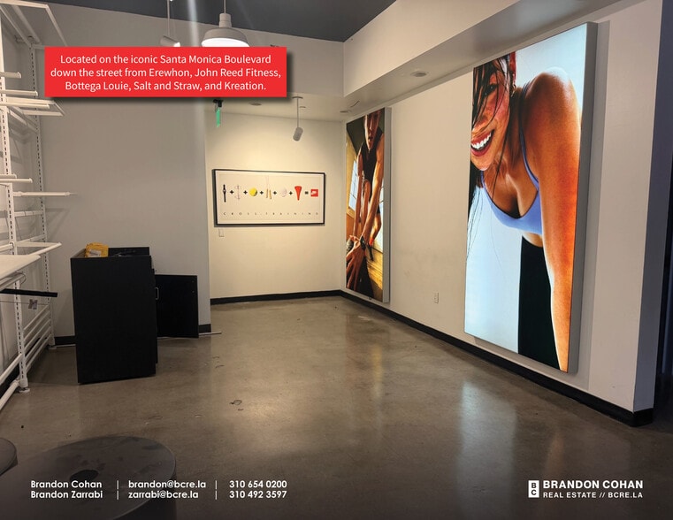 More Photos Of 8714 Santa Monica Blvd, West Hollywood Storefront Retail Office For Lease