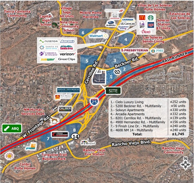 More Photos Of 8380 Cerrillos Rd, Santa Fe Unknown For Lease