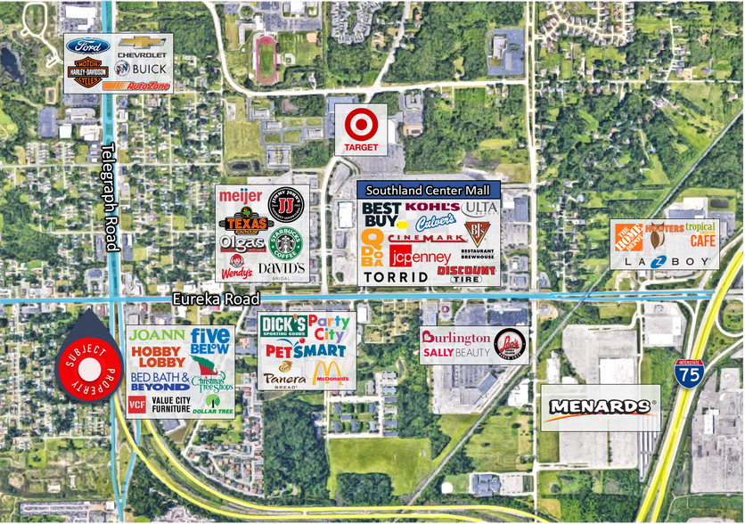 More Photos Of 24105 Eureka Rd, Taylor Restaurant For Sale