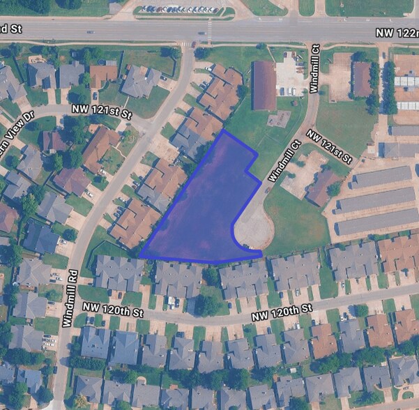 Primary Photo Of 12125 Windmill Court Ctr, Oklahoma City Land For Sale