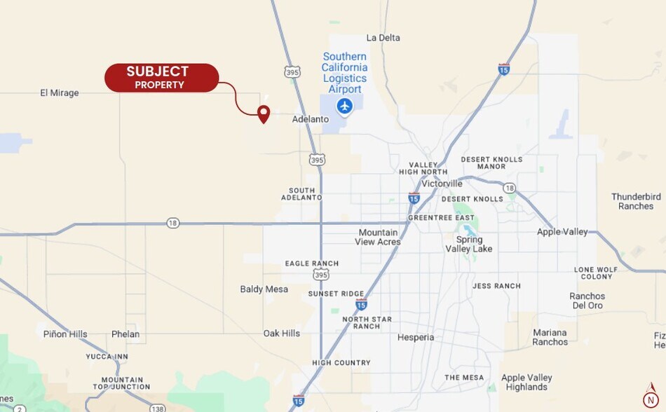 More Photos Of SEC of Air Expressway & Muskrat, Adelanto Land For Sale